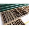Image 3 : Vintage Wood Printers Trays(3)