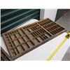 Image 4 : Vintage Wood Printers Trays(3)
