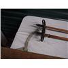 Image 4 : Vintage Wooden Ski's w/Poles