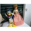 Image 3 : Doll Carriage W/ Donald Duck Doll And Additional Doll