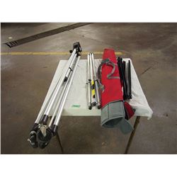 Tripod On Wheels W/ 2 Smaller Tripods