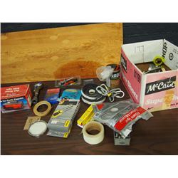 Box Full Of Tools And Misc Hardware