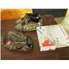 Image 1 : Size 11 Cleats, BAseball gLoves, And Boxes Full OF Latex Gloves