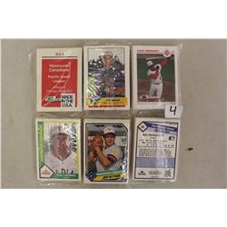Lot of Vancouver Canadian Baseball Team Card Sets (6)