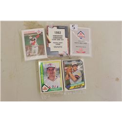 Lot of Vancouver Canadian Baseball Team Card Sets (5)