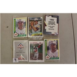 Lot of Vancouver Canadian Baseball Team Card Sets (6)