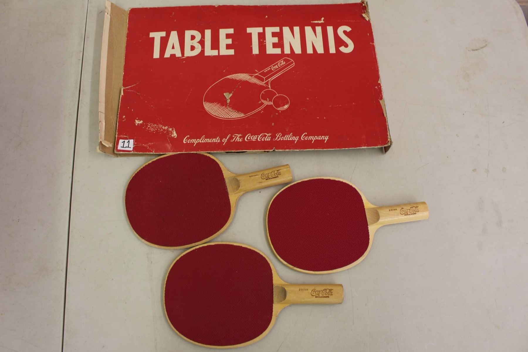 Coca Cola Tennis Racket Cover Coca-Cola Table Tennis Rackets (3)