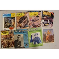 Lot of Railroad Modeler Magazines (5) & Ernest Tubb Song Folios (2)