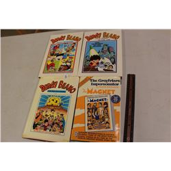 Dandy Beano Comic Books (3)(1988, 1994-95)& “The Magnet” School Stories Book