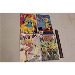 Lot of Comics (4)(Marvel: Barbie & DC: Omac)