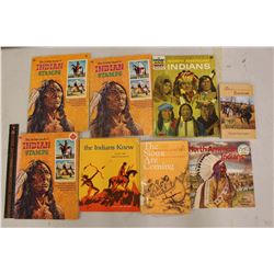 Lot of North American Aboriginal Related Books & Stamps