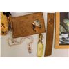 Image 2 : Lot of Aboriginal Related Items (3 Framed Photos, Doll, Beading, Knife, Etc;)