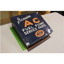 United Motors Service Tin Display “Genuine A C Fuel Pump Service Parts”