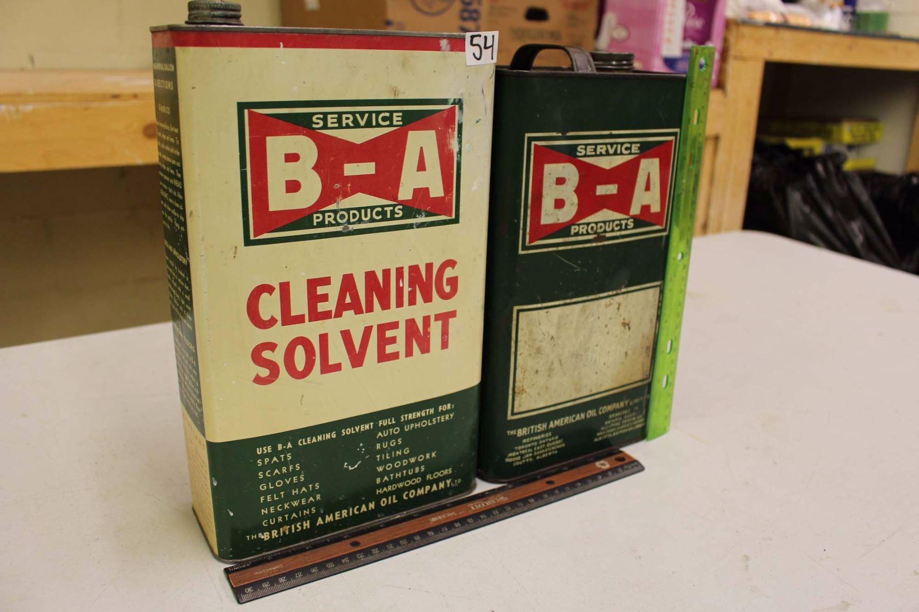 Service BA Products Tins, The British American Oil Company LTD.(2