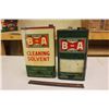Image 6 : Service B-A Products Tins, The British American Oil Company LTD.(2)(Cleaning Solvent and Oil Tin)
