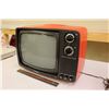 Image 1 : Red Vintage Toshiba Television (16”x11”x12”)(1976)