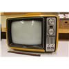 Image 1 : Yellow Vintage Toshiba Blackstripe Television (18”x13”x16”)