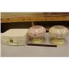 Image 1 : General Electric Hair Dryer & Two Vintage Lamps Shades