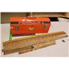 Image 1 : Formula-1 Orange Tool Box (20”x8”x7”) & Wooden Meter Sticks