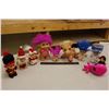 Image 1 : Lot of Troll Dolls (8) & Troll Horse
