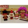 Image 3 : Lot of Troll Dolls (8) & Troll Horse