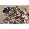 Image 3 : Huge Lot of Assorted Pogs (Disney, Coco-Cola, Barbie, Etc;)w/ Pack of Pokemon Trading Cards
