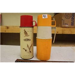 Two Thermos T.M.Reg.