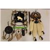 Image 1 : Lot of Dream Catchers (4)& Pocket Knife w/Case