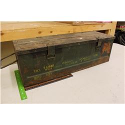 Metal Ammunition Box (28”x9”x9”)