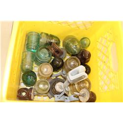 Lot of Assorted Insulators