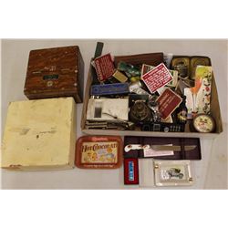 Lot of Misc. (Weston Electrical Instrument, Kodak Carousel, Ashtrays, Bone China, Etc;)