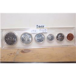 1972 Year Coin Set In Plastic Holder