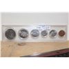 Image 1 : 1986 Year Coin Set In Plastic Holder