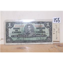 1937 $1.00 Bill