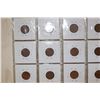Image 8 : Page of USA Pennies- 1935 to 1974 (Various Years)
