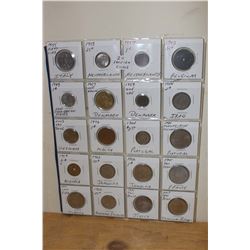 Various Foreign Coins (20)
