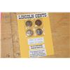 Image 3 : George V 5 Cent Coins- 1930, 1931, 1932, U.S. Indian Head/Buffalo 5 Cent Coins- 1927,1928,1929& Linc