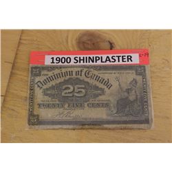 1900 Canadian Shinplaster