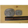 Image 1 : 1992&1999 National Finals Rodeo Hesston Belt Buckles (2)