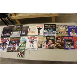 Lot of Hockey Related Books (18)