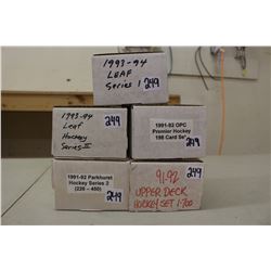 Lot of Various Hockey Cards (5 Boxes)