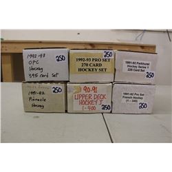Lot of Various Hockey Cards (6 Boxes)