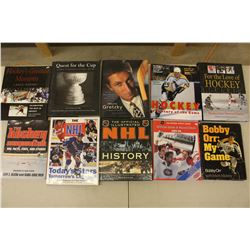 Lot of Hockey Related Books (10)