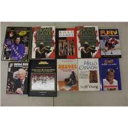 Lot of Hockey Related Books (10)