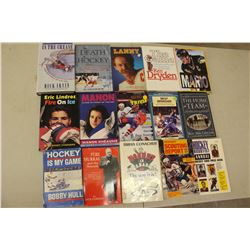 Lot of Hockey Related Books (15)