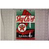 Image 2 : “Sky Chief” Texaco Gasoline Metal Sign (18”x12”)