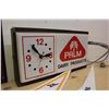 Image 6 : Two Dairy Product Clocks, Co-Op Wall Mount & Two Flags