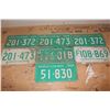 Image 1 : Lot of Saskatchewan License Plates (7)(Dated 1968&1969)
