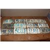 Image 1 : Lot of Saskatchewan License Plates (12)(All Dated 1976)