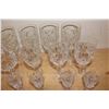 Image 3 : Set of Crystal Glass Cups (19 Pieces)